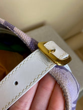 Load image into Gallery viewer, Louis Vuitton White and Purple Monogram Tahitienne Cabas PM, 9