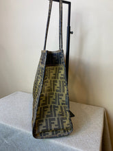 Load image into Gallery viewer, Fendi, Brown Zucca Mesh Tote, 24