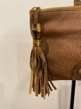 Load image into Gallery viewer, Gucci, Lucy Fold-Over Bamboo Clutch, 25