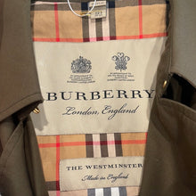 Load image into Gallery viewer, Burberry Trench, 40" Bust