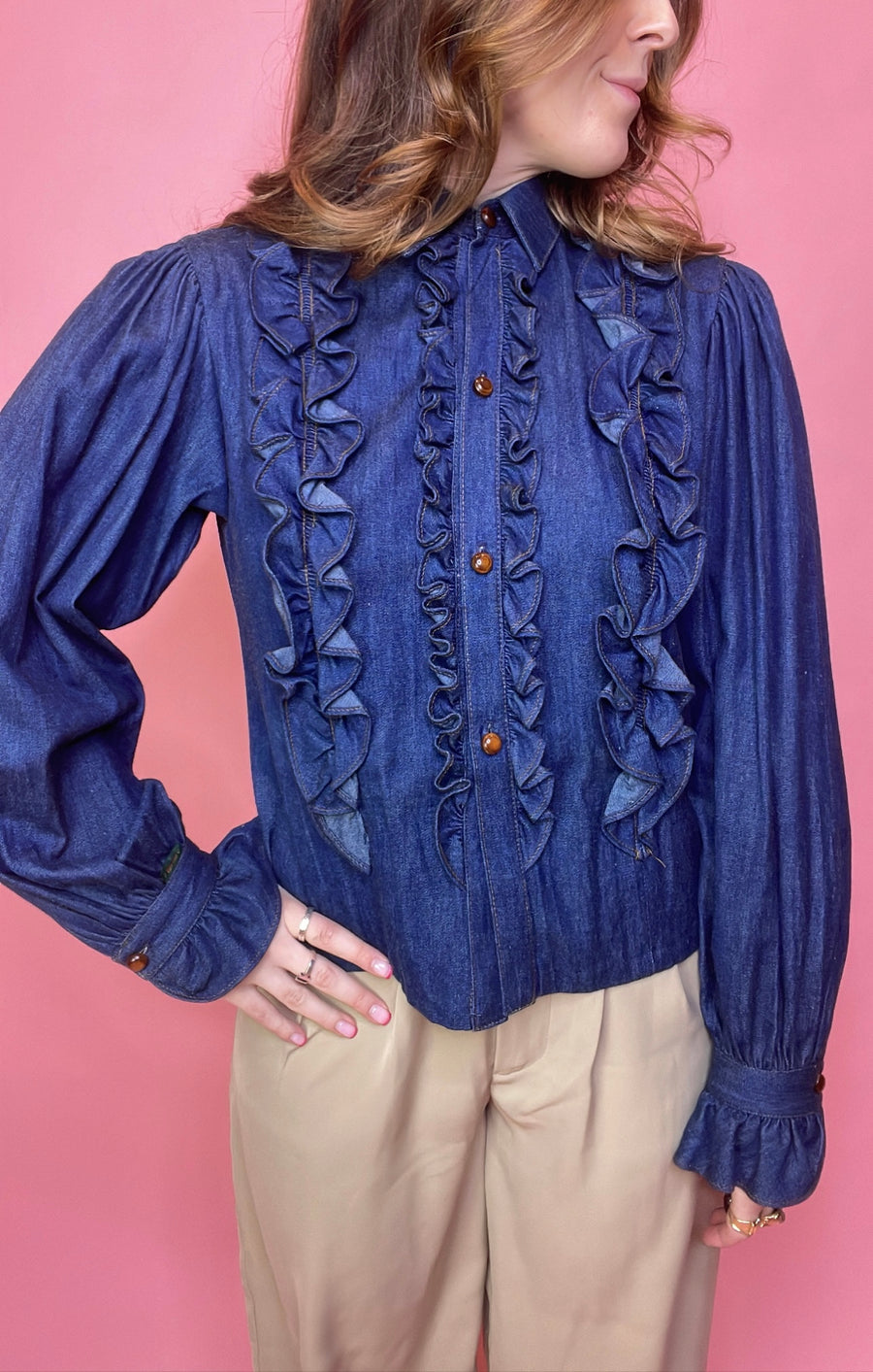 The Belinda Top, 1970’s, 36” Bust