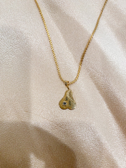 Tiny Pear Necklace