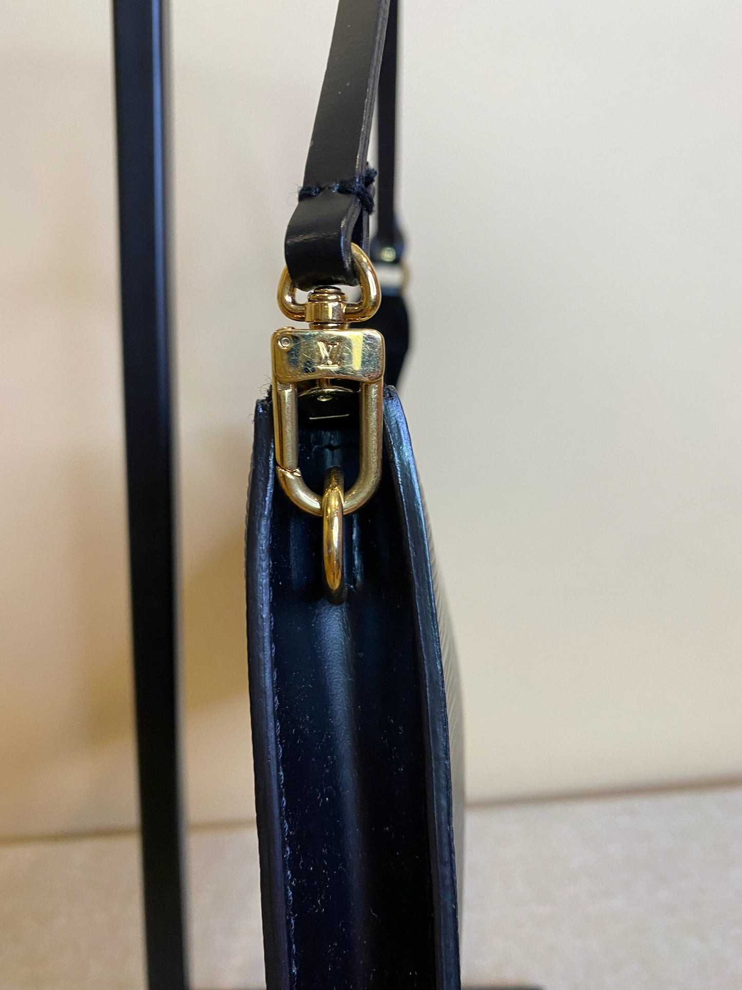 Louis Vuitton Black Epi Pochette , 29