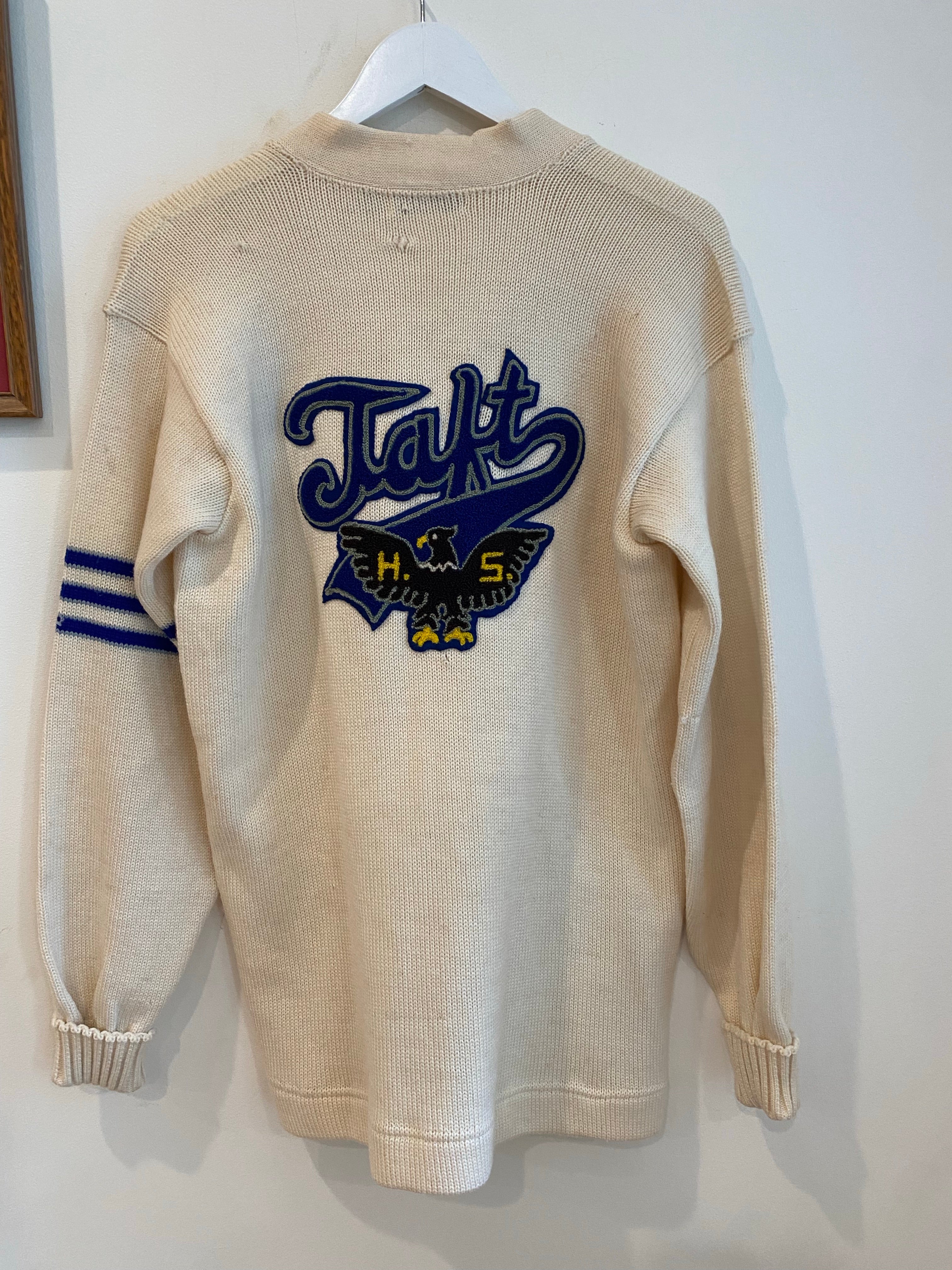 Letterman Sweater, 1940's, Large