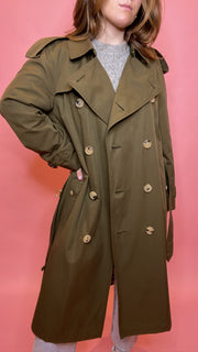 Burberry Trench, 40" Bust