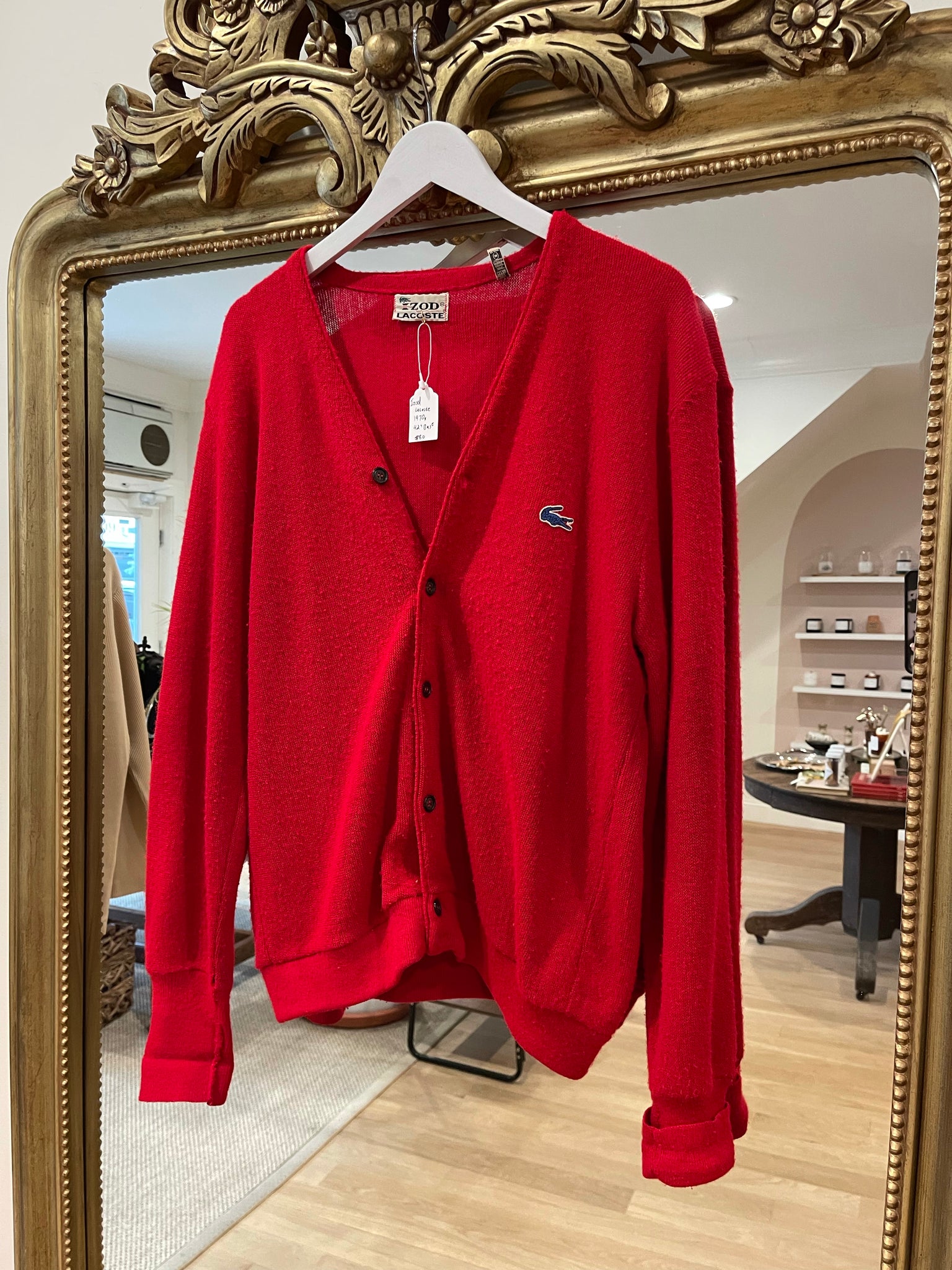 Izod Lacoste Cardigan, 1970's – DamnAgedVintage