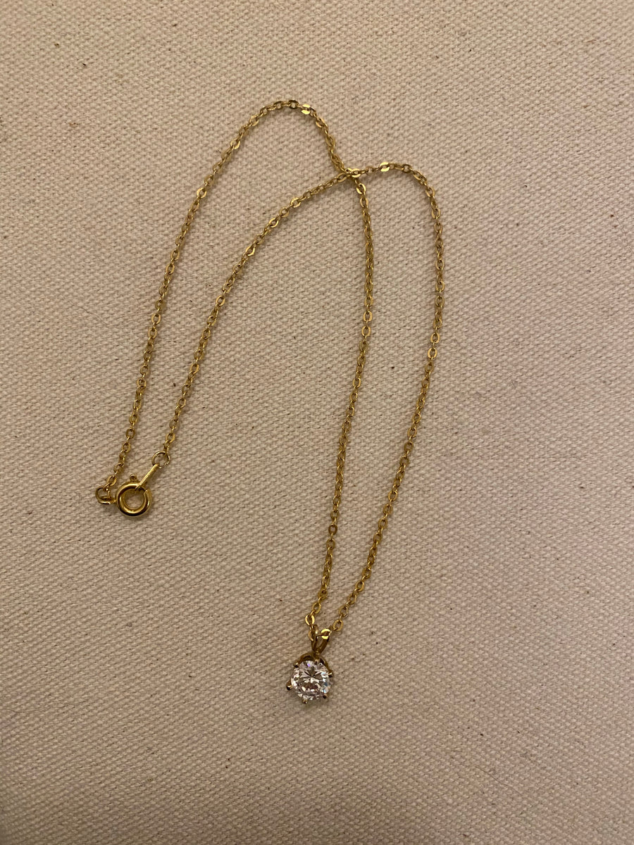 Diamond drop necklace, 1990’s