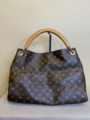 Louis Vuitton Artsy Monogram tote MM with braided handle, 13