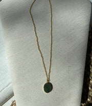 Jade Gold Necklace