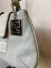 Load image into Gallery viewer, Fendi, Zucchino Suede Pochette, 21
