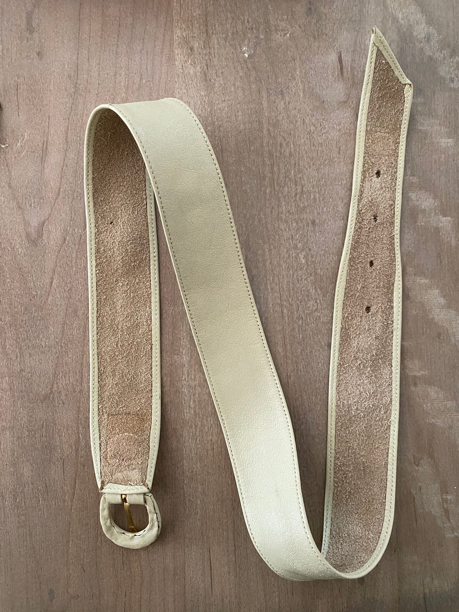 1980’s Dior soft leather leather belt