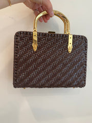 Woven Box Purse, 1960's