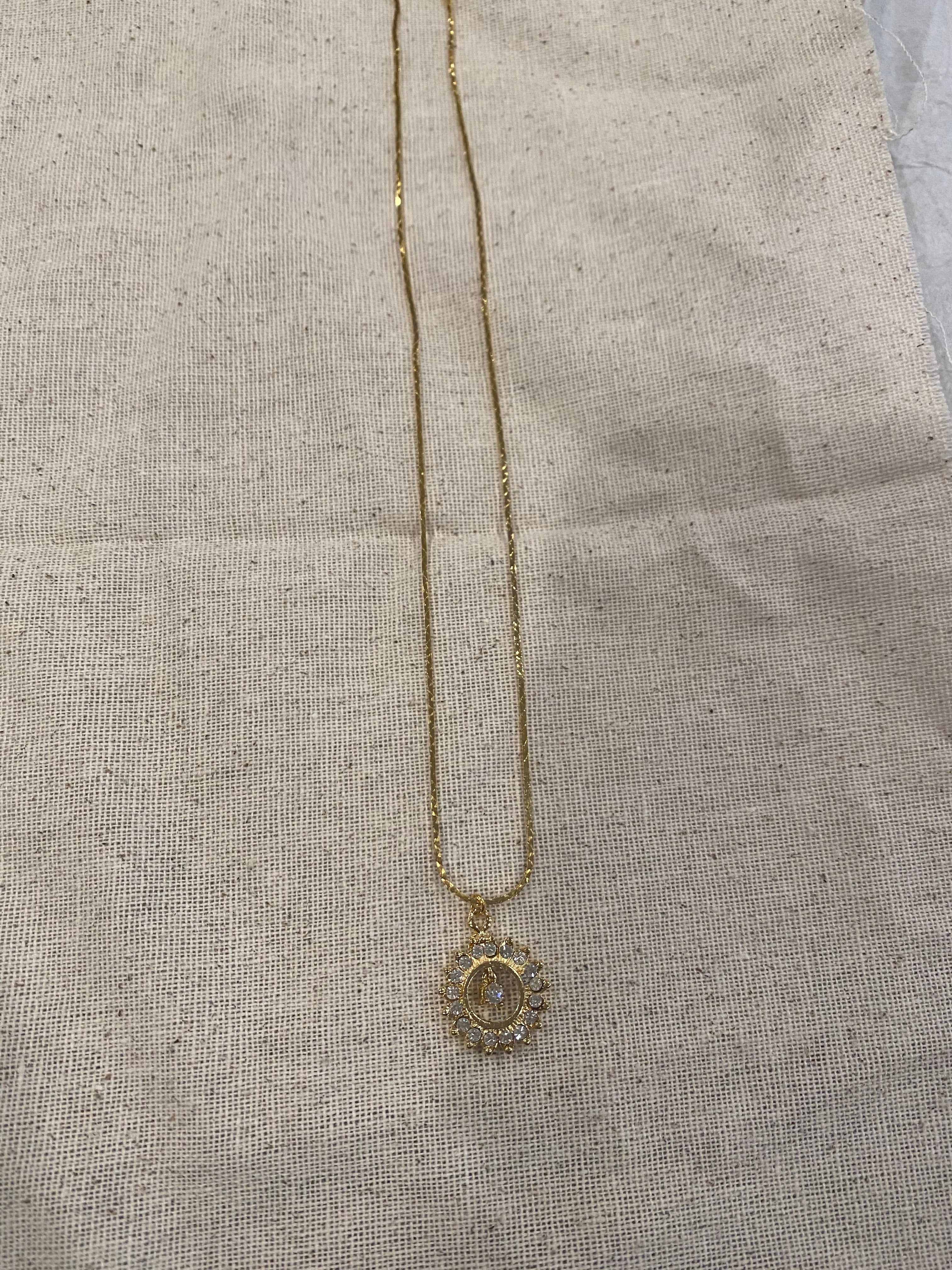 little sun beam necklace, 1990'w