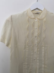 1950’s scalloped blouse