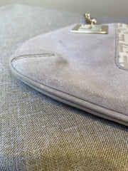 Fendi, Zucchino Suede Pochette, 21