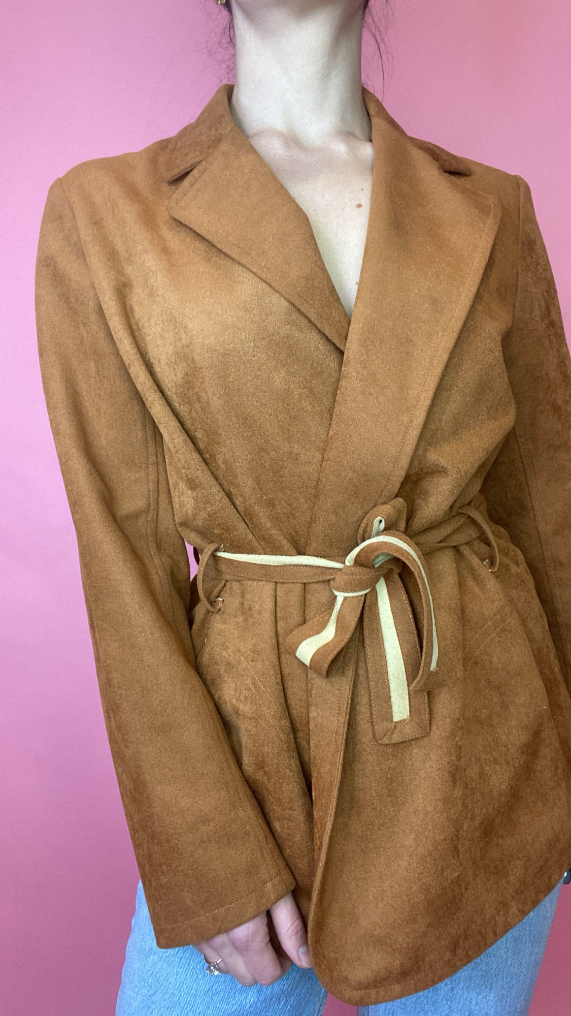 The Aly Wrap Coat, 1970's, 40" Bust