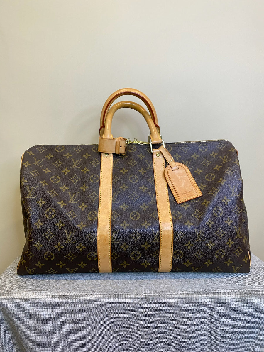 Louis Vuitton, Keepall Bandouliere 50 Vintage Duffle, 14