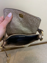 Load image into Gallery viewer, Fendi, Metallic Nappa Mini Chef Shoulder Bag Gold, 26