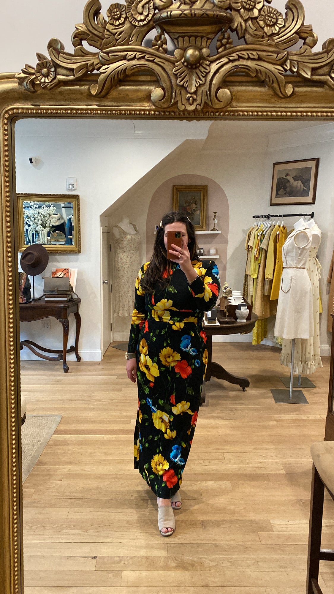 The Holly Maxi, 1960’s, 42” Bust, As is