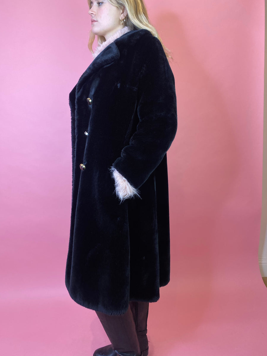 The Teddi Coat, 1970's, 44" Bust