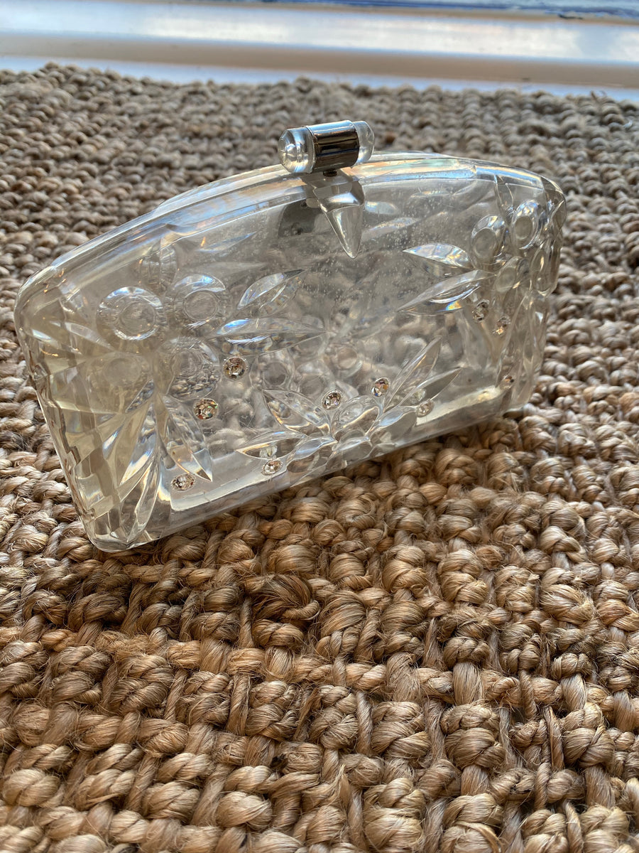 Lucite Clutch, 1950’s