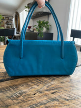 Load image into Gallery viewer, Little blue leather handbag, 1960's