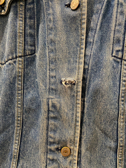 Distressed Denim Jacket, 1990s