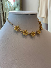 Load image into Gallery viewer, Yellow Flower Necklace, 1960’s