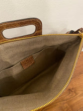 Load image into Gallery viewer, Gucci, Lucy Fold-Over Bamboo Clutch, 25