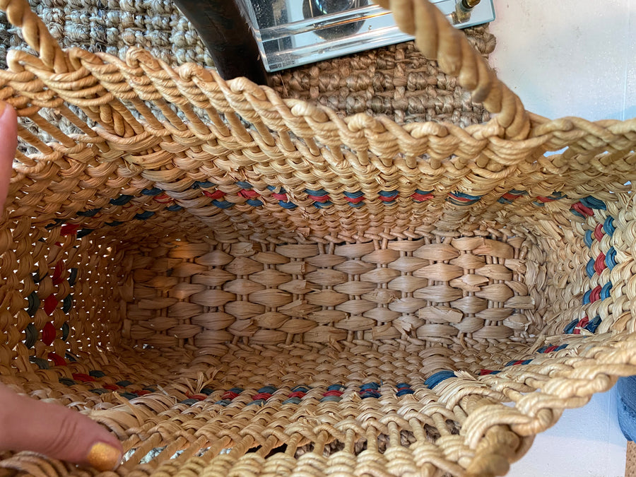 Medium Wicker Handbag