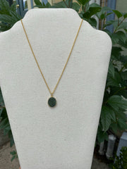 Jade Gold Necklace