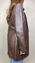 Load image into Gallery viewer, The Ann Leather Blazer, 1990's