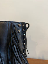 Load image into Gallery viewer, Prada Nappa Fringe Tote Nero Black