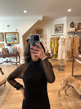 Load image into Gallery viewer, Sheer sparkle gown with sleeves