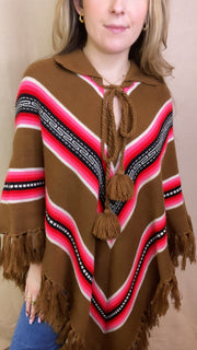 The Zoey Poncho, 1970's