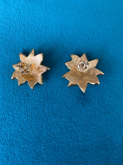1960’s sunflower earrings