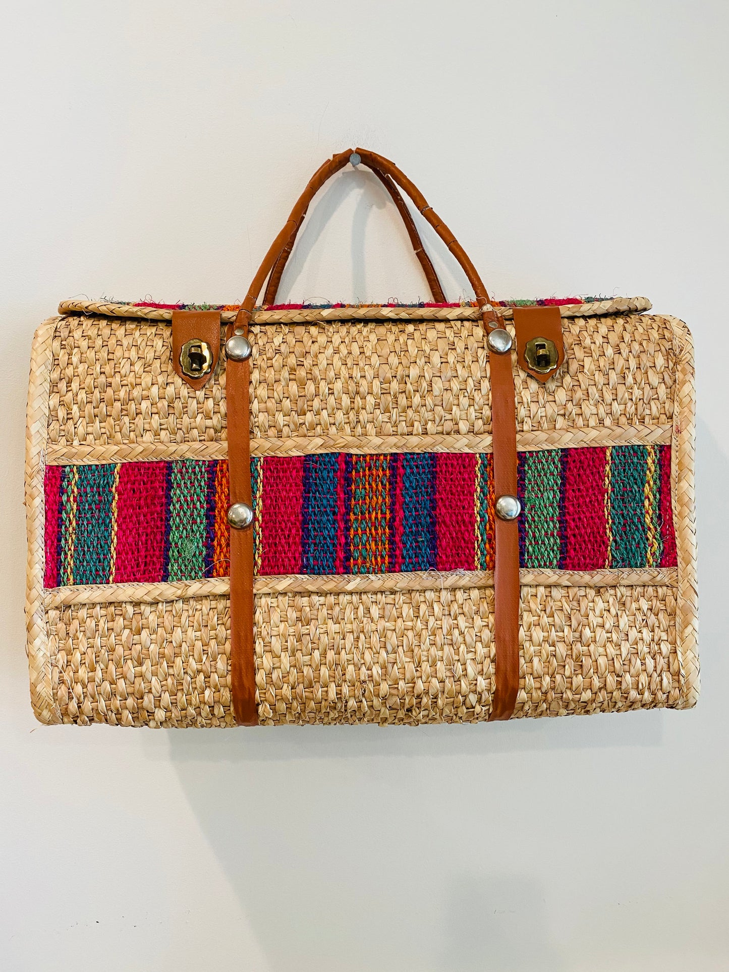 Large Wicker Tote