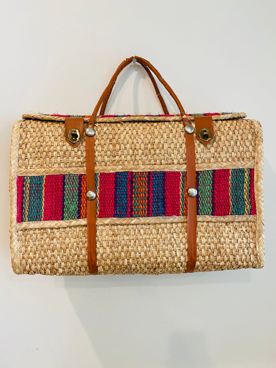 Large Wicker Tote