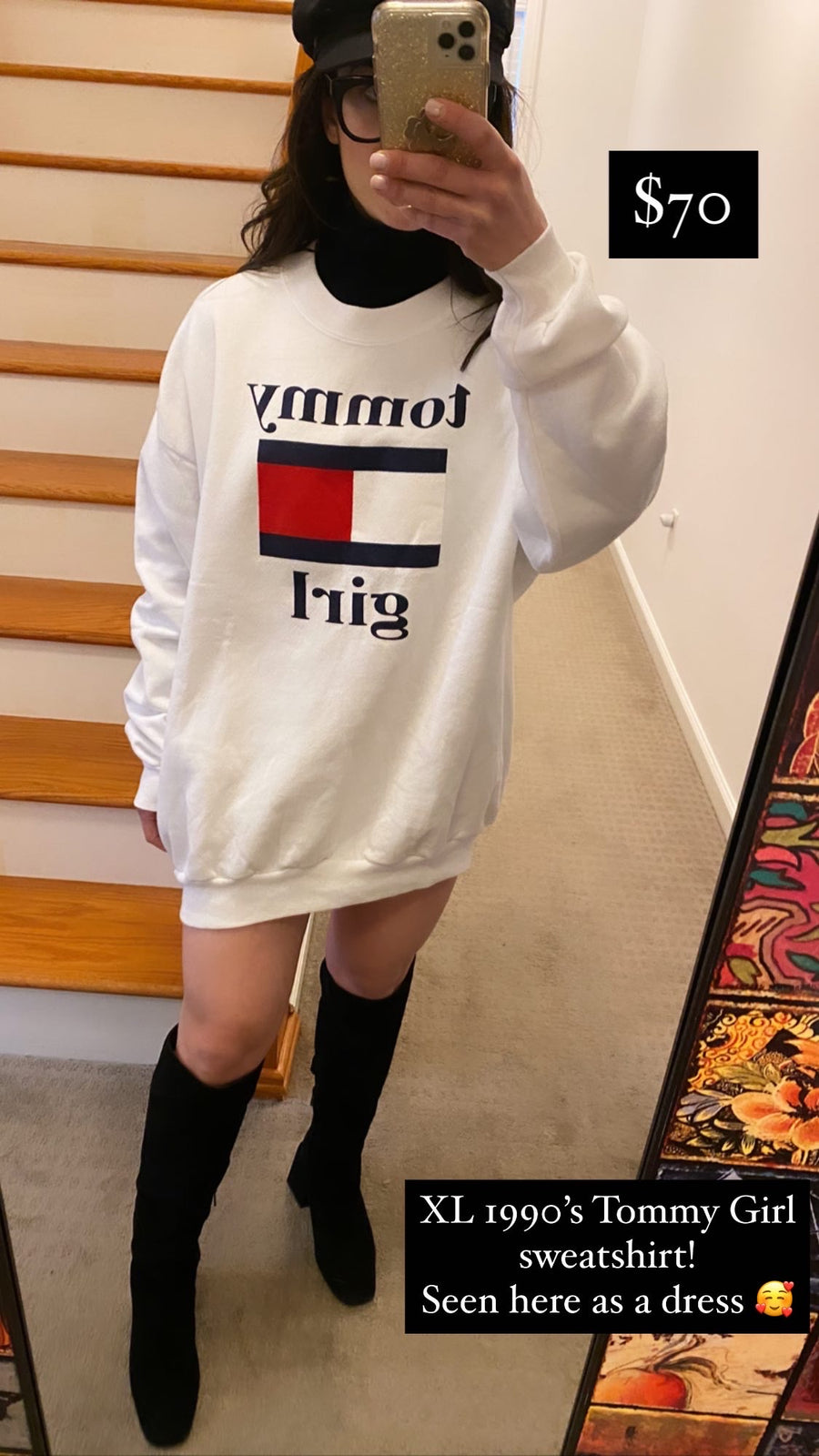 Tommy Girl Sweatshirt, 1990's