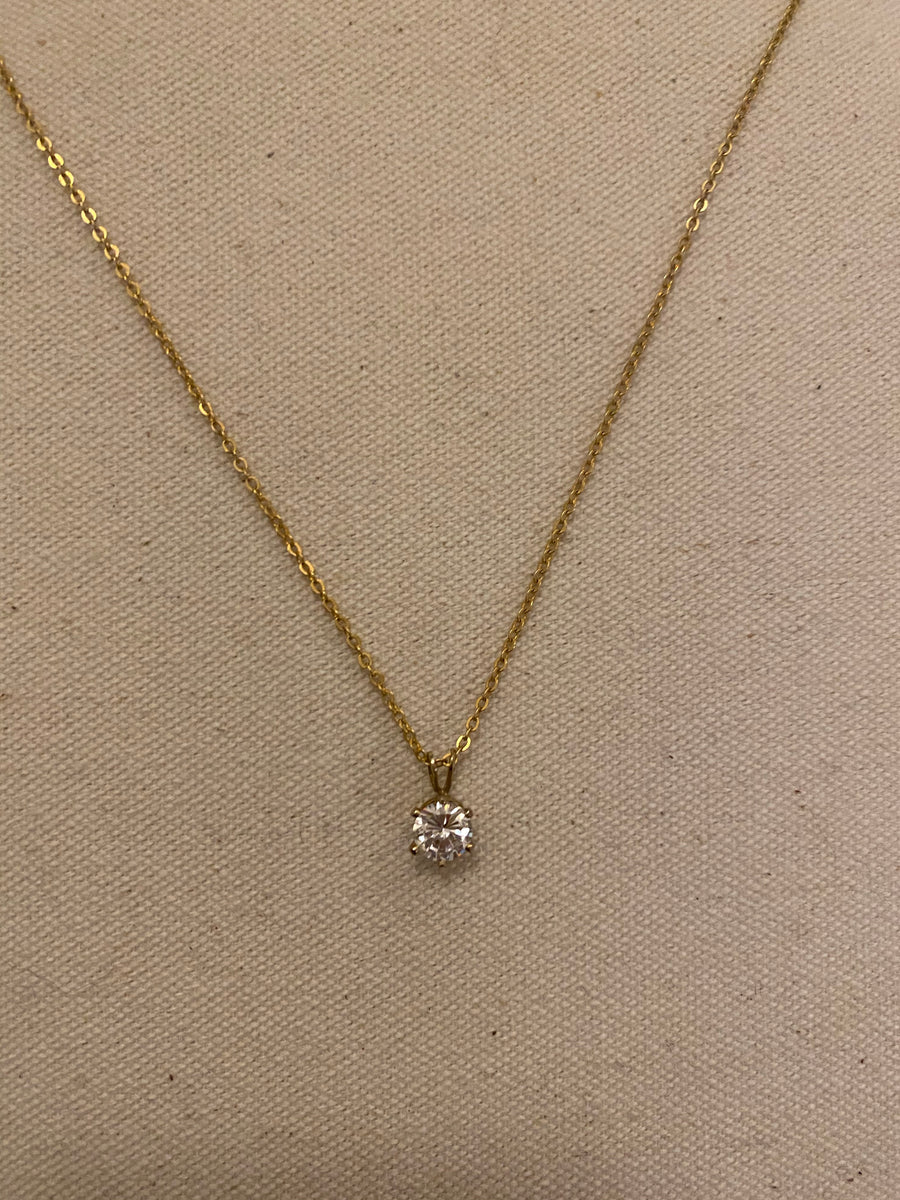 Diamond drop necklace, 1990’s