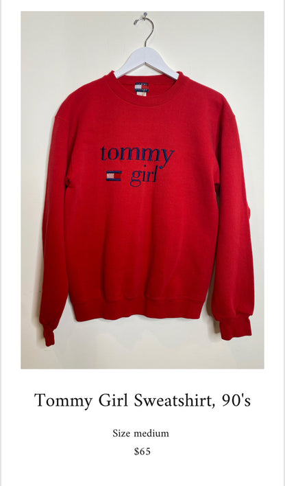 Tommy Girl Sweatshirt, 1990’s
