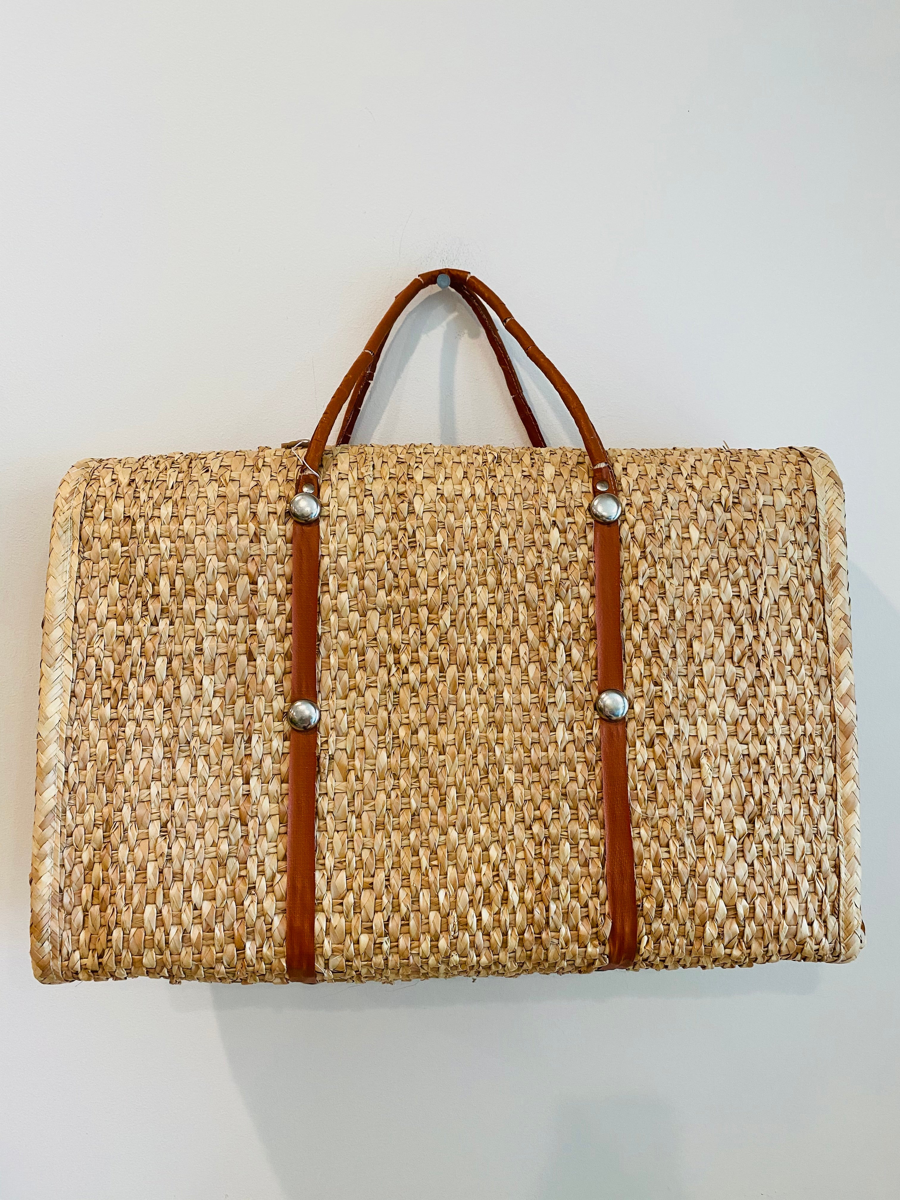 Large Wicker Tote