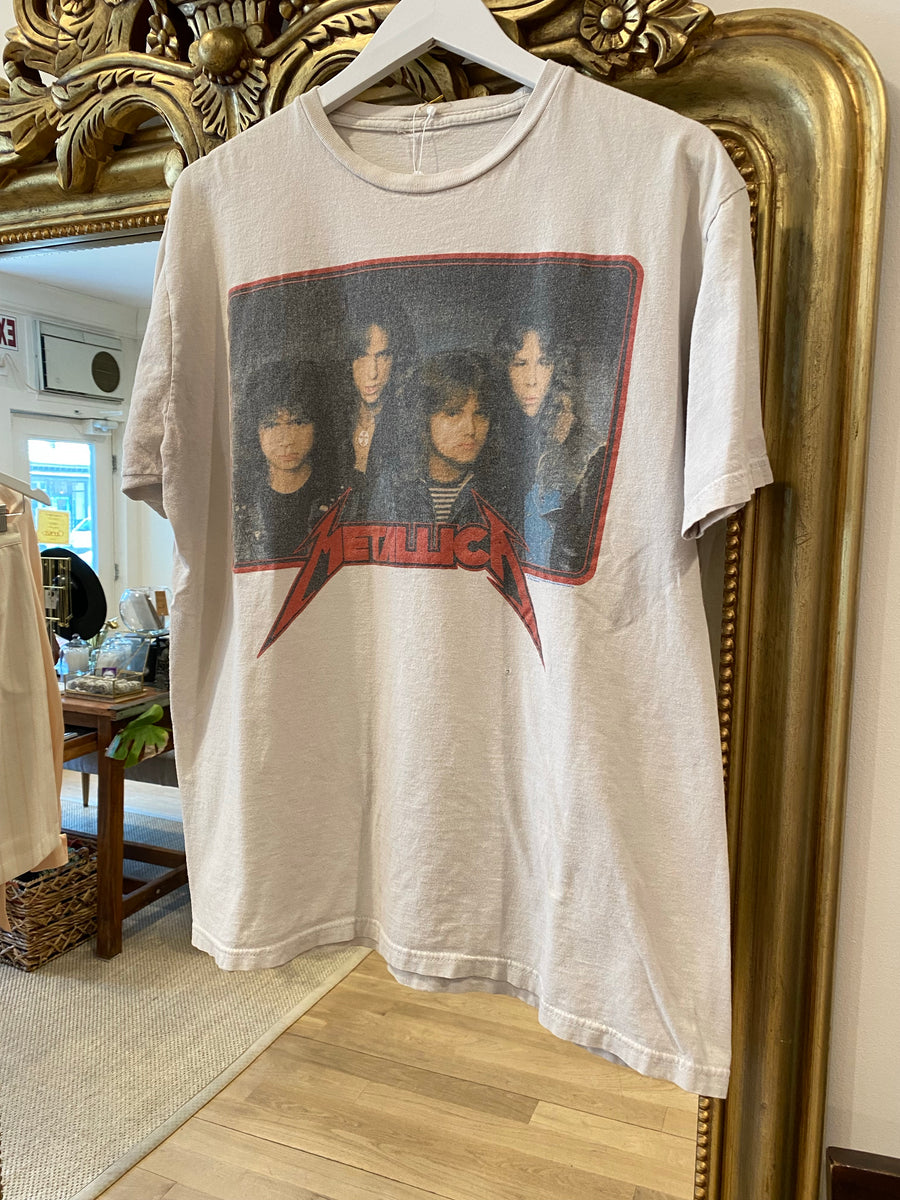 Distressed Metallica Band Tee