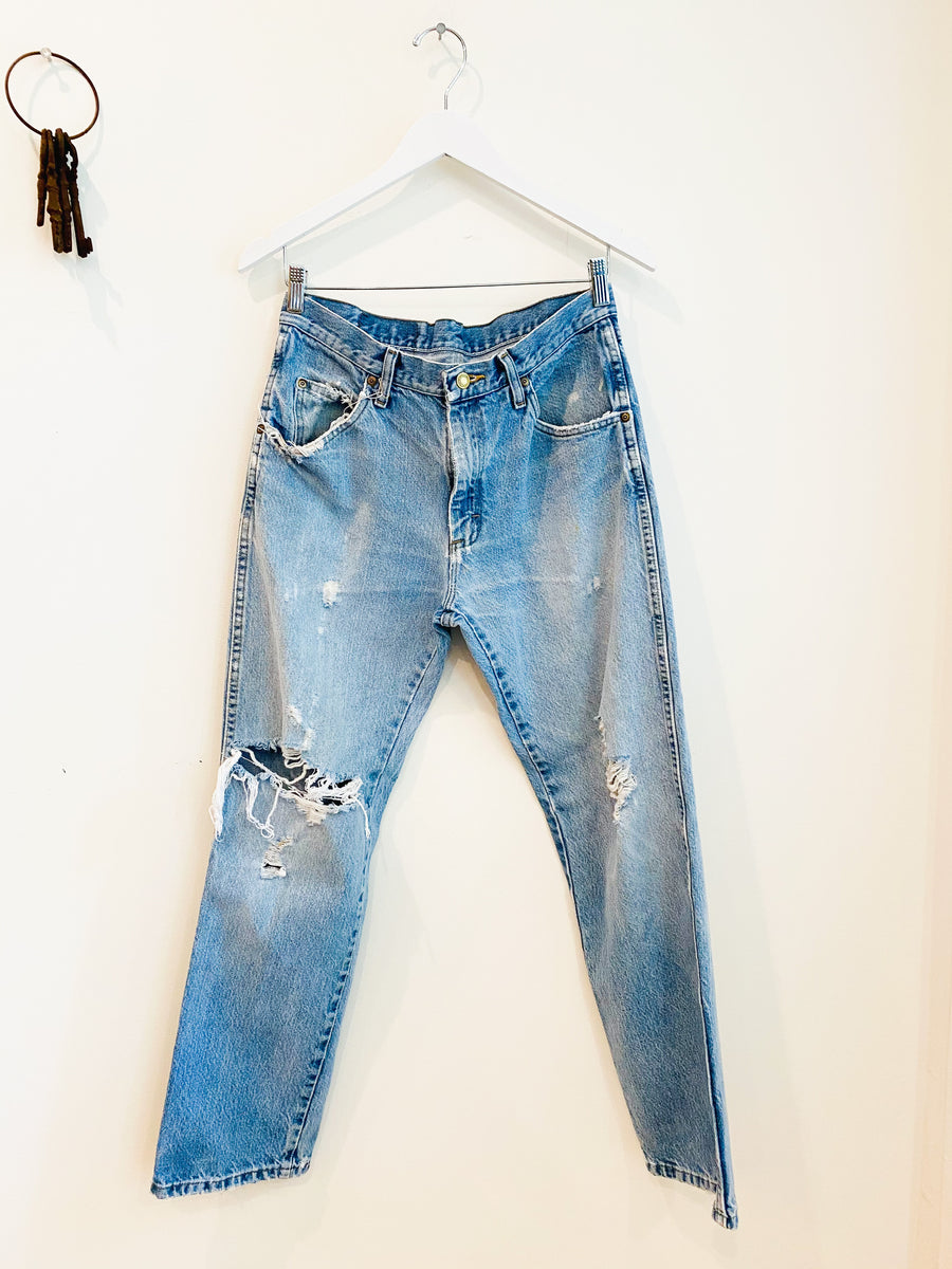 Vintage Distressed Wranglers, 1970's