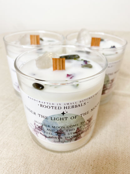 Under the Light of the Moon Candle