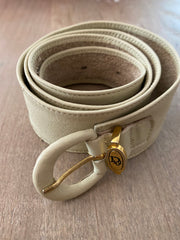 1980’s Dior soft leather leather belt