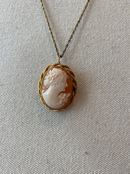 1950's Cameo Necklace