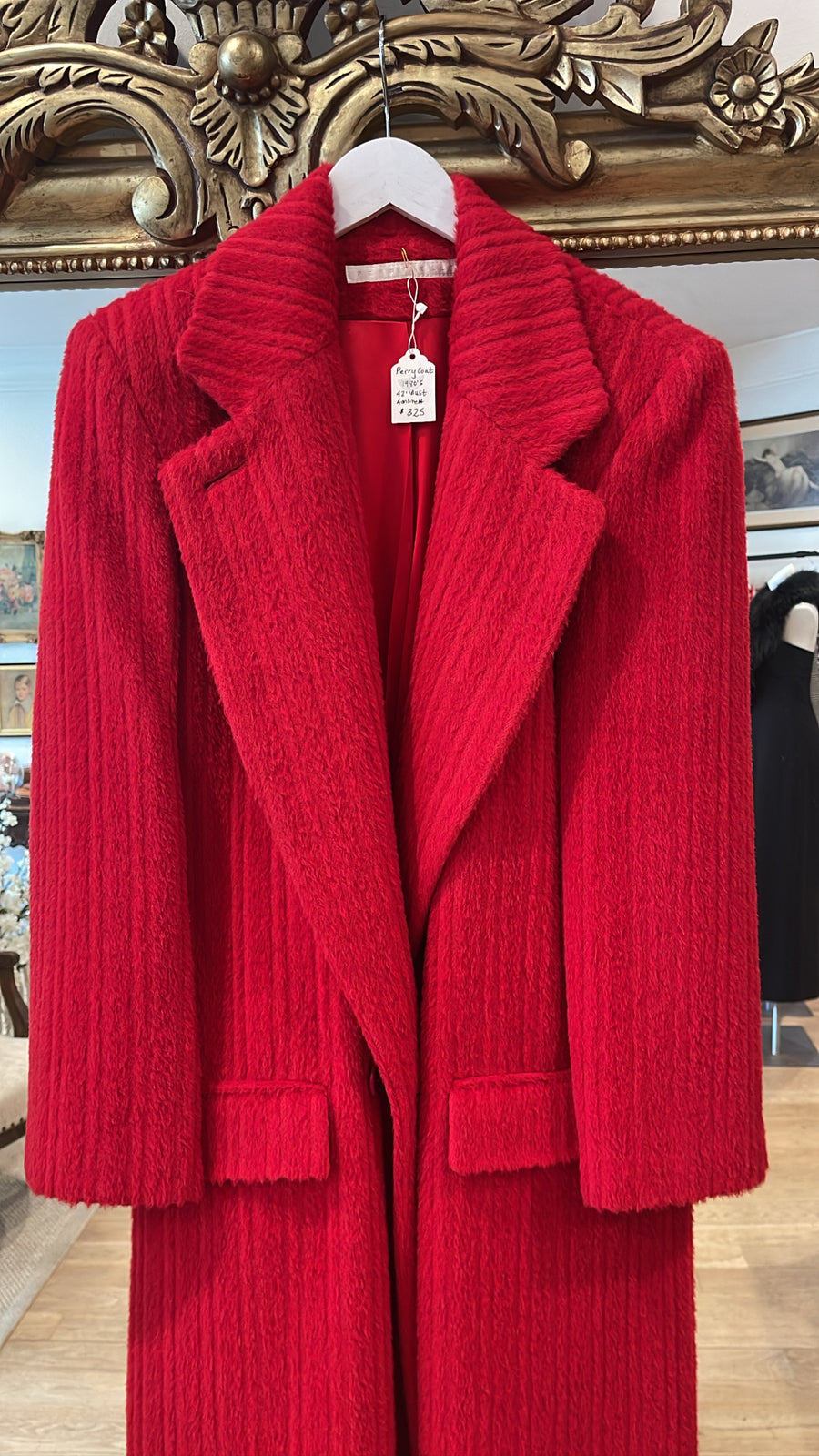 The Perry Coat, 1980's, 42" Bust