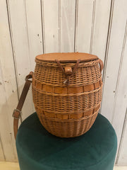 Wicker Bucket Bag