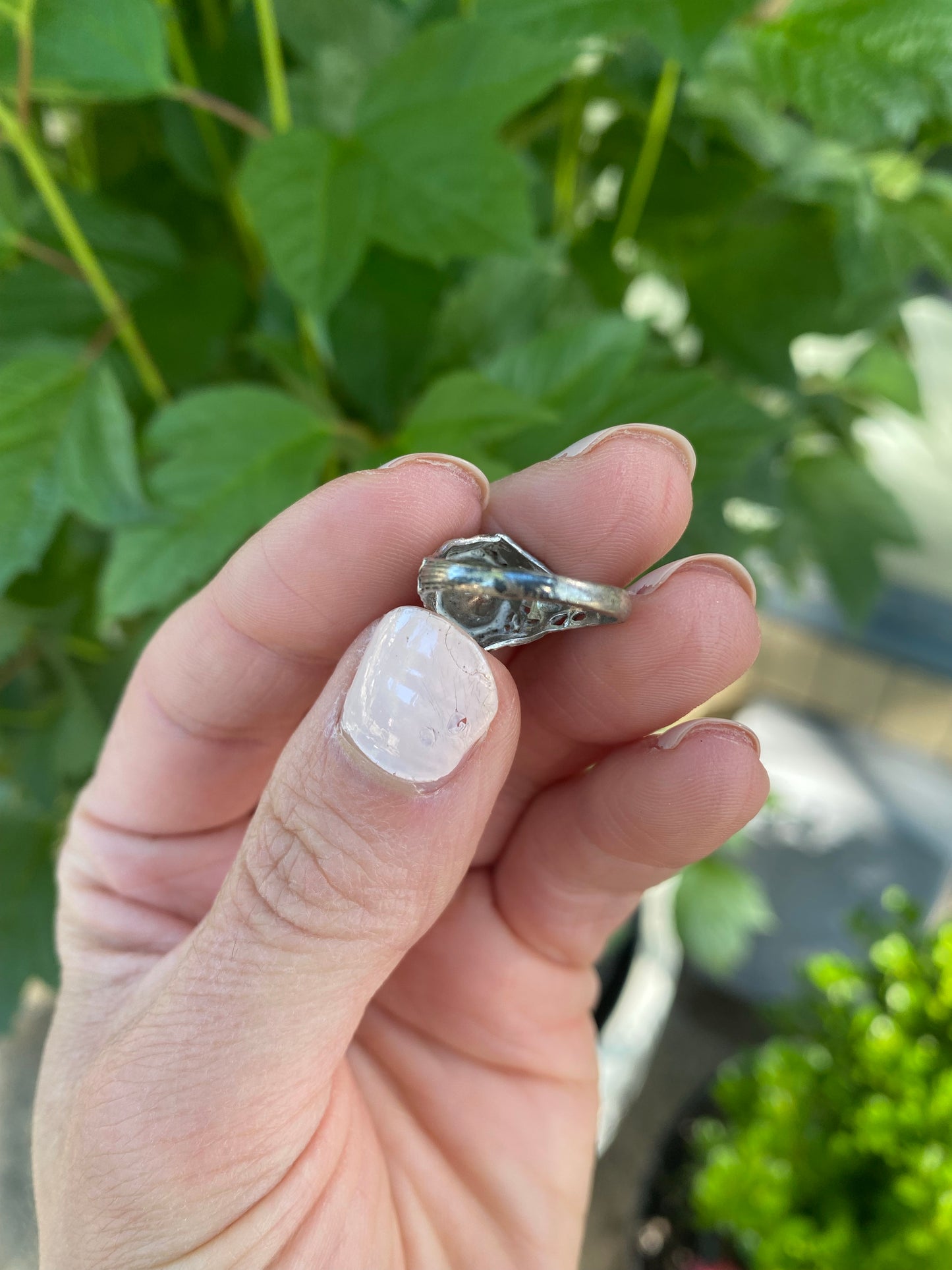 Edwardian Silver Pinky Ring